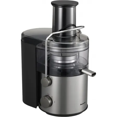 Соковыжималка центробежная Panasonic MJ-CB600STQ 1000Вт рез.сок.:1500мл. серебристый/черный