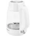 Чайник электрический Polaris PWK 1760CGL 1.7л. 2150Вт белый корпус: стекло/металл Чайник электрический Polaris PWK 1760CGL 1.7л. 2150Вт белый корпус: стекло/металл
