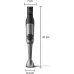 Блендер погружной Philips HR2682/00 1200Вт черный