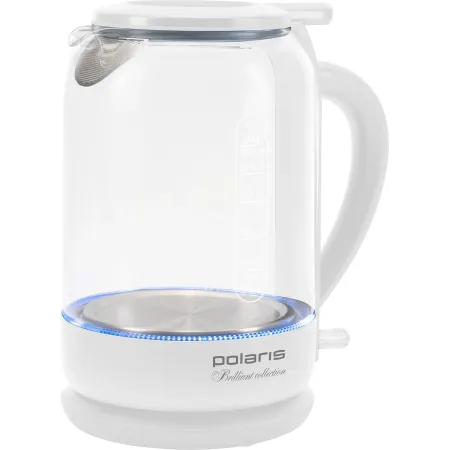 Чайник электрический Polaris PWK 1753CGL 1.5л. 1950Вт белый корпус: стекло/пластик Чайник электрический Polaris PWK 1753CGL 1.5л. 1950Вт белый корпус: стекло/пластик