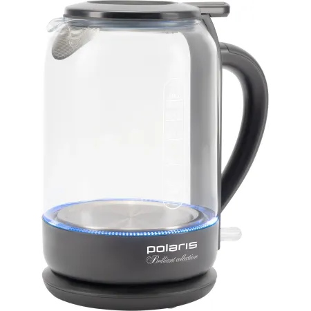 Чайник электрический Polaris PWK 1753CGL 1.5л. 1950Вт графит корпус: стекло/пластик