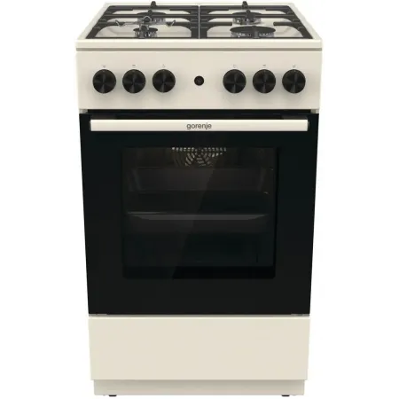 Плита Газовая Gorenje GG5A12BEF бежевый (без крышки) реш.чугун