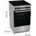 Плита Электрическая Gorenje GEC5B60SG серый Плита Электрическая Gorenje GEC5B60SG серый