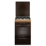 Плита Газовая Gefest ПГ 5100-02 0010 коричневый (металлическая крышка) реш.чугун