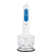 Блендер погружной Braun MQ3035 SAUCE 700Вт белый/синий