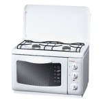 Плита Комбинированная Gefest ПГЭ 120 белый (эмалированная крышка) реш.сталь