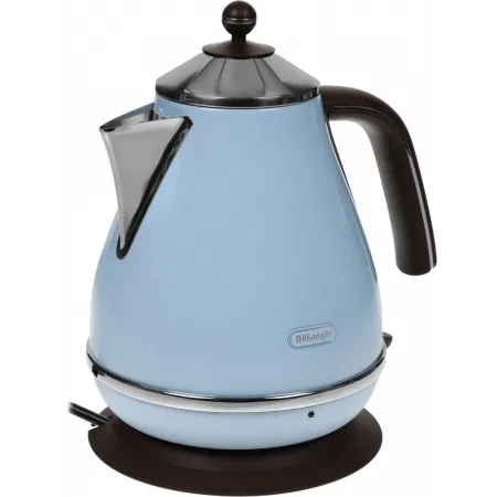 Чайник электрический Delonghi KBOV2001.AZ 1.7л. 2000Вт голубой корпус: металл/пластик Чайник электрический Delonghi KBOV2001.AZ 1.7л. 2000Вт голубой корпус: металл/пластик