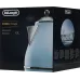 Чайник электрический Delonghi KBOV2001.AZ 1.7л. 2000Вт голубой корпус: металл/пластик Чайник электрический Delonghi KBOV2001.AZ 1.7л. 2000Вт голубой корпус: металл/пластик