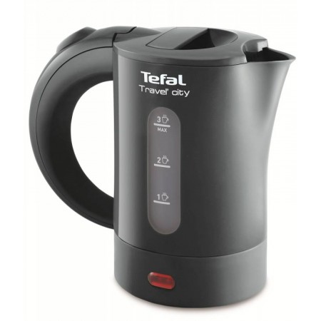 Чайник электрический Tefal KO120B30 0.5л. 650Вт серый корпус: пластик (7211001545)