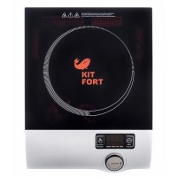 Плита Электрическая Kitfort КТ-108 черный стеклокерамика (настольная) Плита Электрическая Kitfort КТ-108 черный стеклокерамика (настольная)