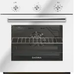 Духовой шкаф Электрический Darina 1U BDE 111 707 W белый/белый
