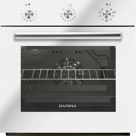 Духовой шкаф Электрический Darina 1U BDE 111 707 W белый/белый
