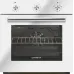 Духовой шкаф Электрический Darina 1U BDE 111 707 W белый/белый