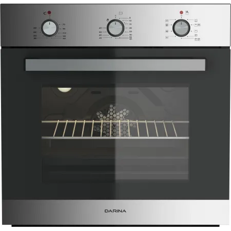 Духовой шкаф Электрический Darina 1U5 BDE 112 707 X3 нержавеющая сталь/стекло черное