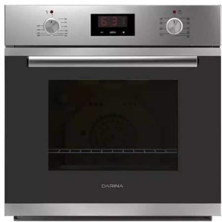 Духовой шкаф Электрический Darina 1U5 BDE 112 708 X5 нержавеющая сталь/черный