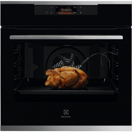 Духовой шкаф Электрический Electrolux KOEBP39WX черный/серебристый