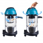 Строительный пылесос Bort BSS-1630-SmartAir 1600Вт (уборка: сухая/влажная) синий
