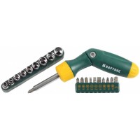 Отвертка Kraftool 26151-H21 в компл.:21 предмет