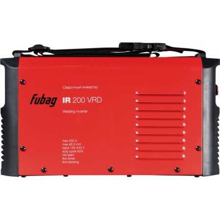 Сварочный аппарат Fubag IR 200 VRD инвертор ММА DC 8.6кВт