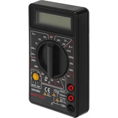 Мультиметр Mastech M830BZ цифровой черный (13-2002)
