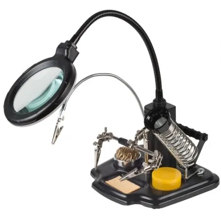 Держатель с лупой Rexant 12-0258 Держатель с лупой Rexant 12-0258