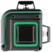 Уровень лазер. Ada Cube 3-360 GREEN Professional Edition 2кл.лаз. 520нм цв.луч. зеленый 3луч. (А00573)