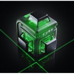 Уровень лазер. Ada Cube 3-360 GREEN Professional Edition 2кл.лаз. 520нм цв.луч. зеленый 3луч. (А00573)