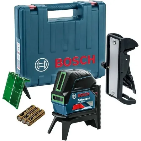 Нивелир лазерн. Bosch GCL 2-15G + RM1+ BM3 2кл.лаз. 540нм цв.луч. зеленый 2луч. (0601066J00)