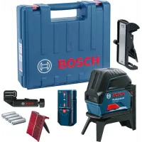 Нивелир лазерн. Bosch GCL 2-50+LR6+RM1+BM3 2кл.лаз. 650нм цв.луч. красный 2луч. (0601066F01)