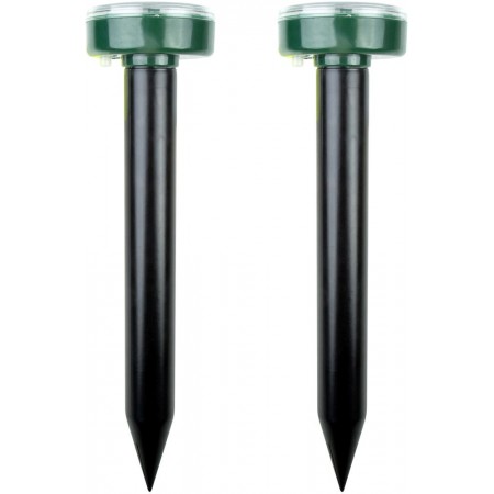 Отпугиватель Rexant 71-0037 ультразвуковой портативный 300-500Гц р.д.:20м черный/зеленый