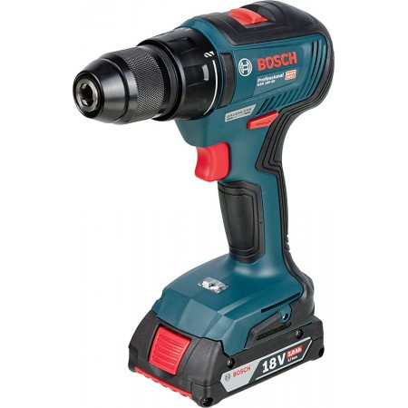 Дрель-шуруповерт Bosch GSR 18V-50 аккум. патрон:быстрозажимной (кейс в комплекте) (06019H5020)