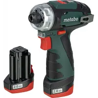 Дрель-шуруповерт Metabo PowerMaxx BS аккум. патрон:быстрозажимной (600984000)