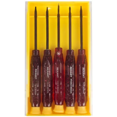 Набор отверток Rexant 12-4750 в компл.:5 предметов