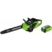 Цепная пила Greenworks GD40CS18 аккум. дл.шины:16" (40cm) 1аккум. 2Ач ЗУ (2005807UA)
