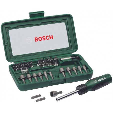 Набор бит и головок Bosch 2607019504 (46пред.) для отверток