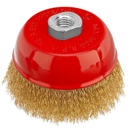 Щетка дисковая по мет. Matrix 74605 d=100мм d(посад.)=14мм (угловые шлифмашины) (упак.:1шт) Щетка дисковая по мет. Matrix 74605 d=100мм d(посад.)=14мм (угловые шлифмашины) (упак.:1шт)