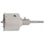 Коронка Сибртех 703317 по бетону/кирпичу/камню Д=73мм Дл=70мм (1пред.) для дрелей/перфораторов