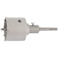 Коронка Сибртех 703317 по бетону/кирпичу/камню Д=73мм Дл=70мм (1пред.) для дрелей/перфораторов