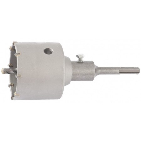 Коронка Сибртех 703317 по бетону/кирпичу/камню Д=73мм Дл=70мм (1пред.) для дрелей/перфораторов