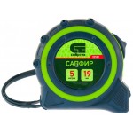 Рулетка строительная Сибртех 32581 дл.полотна 5м изм.шкала в см зацеп простой зеленый
