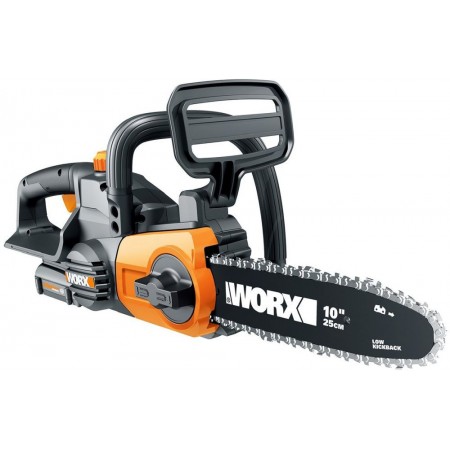 Электрическая цепная пила Worx WG322E дл.шины:10" (25cm) 1аккум. 2Ач ЗУ