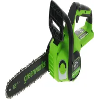 Цепная пила Greenworks GD24CS30K4 аккум. дл.шины:12" (30cm) 1аккум. 4Ач ЗУ (2007007UB)