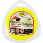 Леска для садовых триммеров DDE 644-757 d=2.4мм L=15м