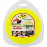 Леска для садовых триммеров DDE 644-818 d=3мм L=30м