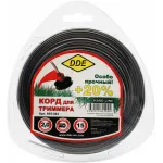 Леска для садовых триммеров DDE 645-044 d=2мм L=15м
