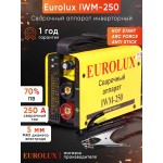 Сварочный аппарат Eurolux IWM250 инвертор ММА DC 7.8кВт