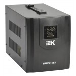 Стабилизатор напряжения IEK Home 2кВА однофазный черный (IVS20-1-02000)