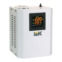 Стабилизатор напряжения IEK Boiler 0.5кВА однофазный белый (IVS24-1-00500) Стабилизатор напряжения IEK Boiler 0.5кВА однофазный белый (IVS24-1-00500)