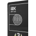 Стабилизатор напряжения IEK Hub 5кВА однофазный черный (IVS21-1-005-13)