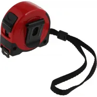 Рулетка строительная RGK R3 дл.полотна 3м изм.шкала в см зацеп простой красный/черный (774895)